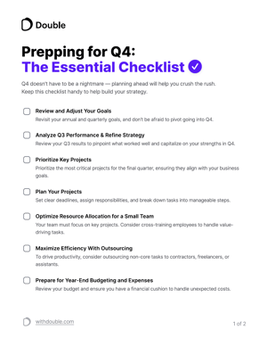 checklist graphic checklist graphic